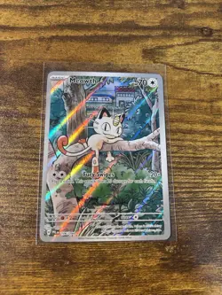 Pokemon TCG Meowth 106/094 Illustration Rare Phantasmal Flames MT/NM Pack Fresh! - Image 2