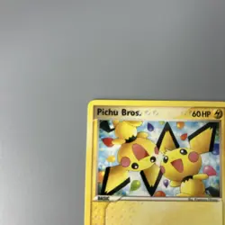 Pokemon 2006 Pop Series 3 16/17 Pichu Bros Non-Holo NM-MINT CLEAN - Image 2