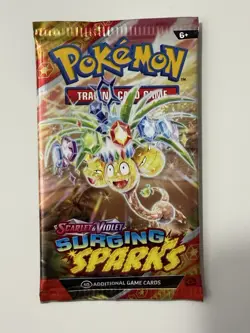 (HEAVY)🔥 22.52g Pokemon TCG Surging Sparks Booster Pack Factory Sealed✅ - Image 2