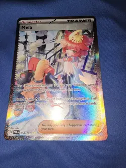 Mela 254/182 Special Illustration Rare Paradox Rift Full Art Trainer Pokemon - Image 1