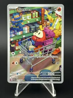 Fuecoco 201/193 SV02: Paldea Evolved Pokemon TCG Illustration Rare NM - Image 1