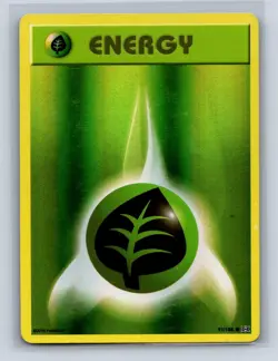 GRASS ENERGY 91/108 C EVOLUTIONS POKEMON REVERSE HOLO MP - Image 1
