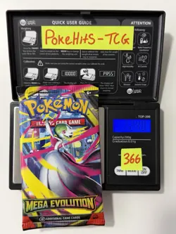 (HEAVY)🔥 22.40g Pokemon TCG Mega Evolution Booster Pack Factory Sealed✅ - Image 1