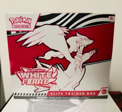 White Flare ETB - Sealed Elite Trainer Box Pokemon TCG - Image 1