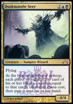 Duskmantle Seer 1x FOIL GTC MTG Gatecrash Mythic MINT blue black - Image 1