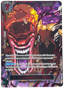 One Piece St. Shepherd Ju Peter Carrying Will OP13-084 English Demon God Pack - Image 1