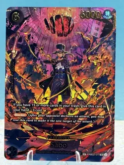 One Piece CCG Adventure On Kami’s Island Sabo SP PRB02-014 - Image 1