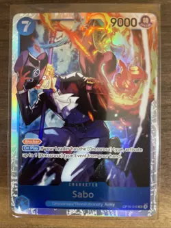 Sabo OP15-046 SR One Piece TCG OP15 Foil English Adventure On Kami's Island - Image 1