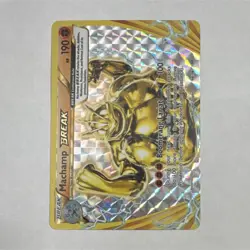 Pokemon Machamp BREAK Rare Evolutions 60/108 Full Art Holo 190 HP Card - Image 1