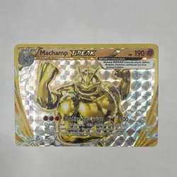 Pokemon Machamp BREAK Rare Evolutions 60/108 Full Art Holo 190 HP Card - Image 3