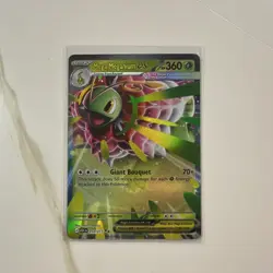 Mega Meganium EX Holo ASC 010/217 360 HP Grass Pokemon TCG Card - Image 1
