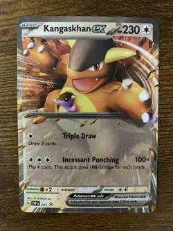Kangaskhan ex 055 Sv: Scarlet & Violet Promo Card Holo Pokemon TCG - Image 2