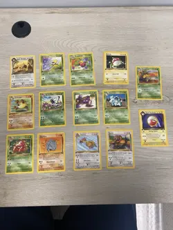 Vintage 1st Edition Pokemon Lot 14 Cards Jungle Team Rocket All NM-LP English - Image 1