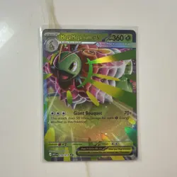Pokemon Mega Meganium EX Full Art Holo 360 HP Card 010/217 ASC CN - Image 1