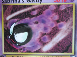 Sabrina's Gastly - 93/132 - 1st Edition Common WOTC TCG—Gym Heroes Pokemon Card - Image 2