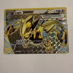 Pokemon Lugia BREAK 79/124 Fates Collide Rare Holo Full Art Break 150 HP Card - Image 1