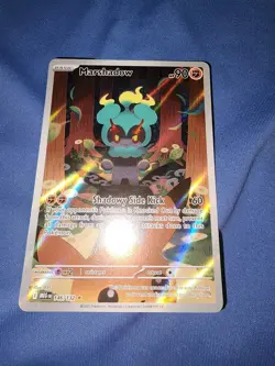 Pokemon Marshadow Illustration Rare Holo Me01 Mega Evolution 146/132 90 HP Card - Image 1