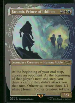 319 Faramir, Prince of Ithilien Showcase Foil NM - Image 1