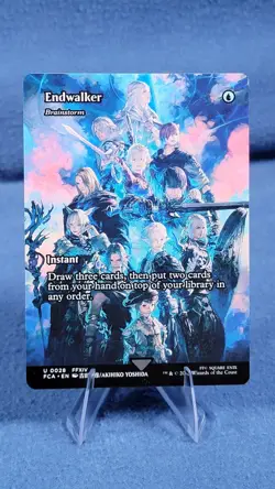 MTG Endwalker Brainstorm (Showcase) Final Fantasy Regular NM 🔮 C - Image 1