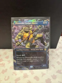 Donatello, Gadget Master (Borderless) Teenage Mutant Ninja Turtles Foil NM - Image 1