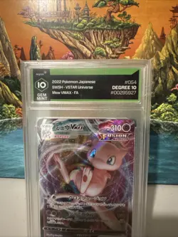 Pokemon Mew VMAX 054/172 Vstar Universe Holo Japanese - Degree 10 gem mint - Image 2