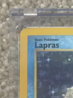 Lapras First Edition Holo Pokemon 10/62 Fossil LP - Image 3