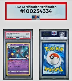 2023 BANETTE Pokemon Play! Prize Pack Series 3 Holo 73 PSA 9 MINT - Image 4