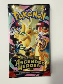 (HEAVY)🔥 22.46g Pokemon TCG Ascended Heroes Booster Pack Factory Sealed✅ - Image 2