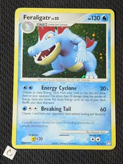 Feraligatr 8/123 - Mysterious Treasures Holo Rare Pokemon TCG MP - Image 1