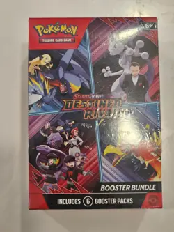 Pokemon Destined Rivals SV10 Booster Bundle - Image 1