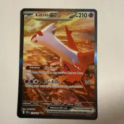 Pokemon Latias ex 239/191 Sv08 Surging Sparks Special Illustration Rare Full Ar… - Image 1