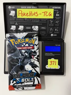 (HEAVY)🔥 22.76g Pokemon TCG Black Bolt Booster Pack Factory Sealed✅ - Image 1