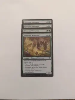 (4) Hivespine Wolverine *PLAYSET* Bloomburrow Regular NM MTG - Image 1