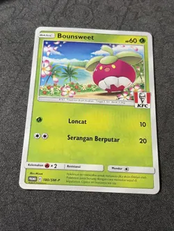 NM Bounsweet 180/SM-P | Pokemon KFC Stamped Promo Indonesian [US Seller] - Image 1
