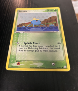 Pokemon Surskit 76/101 Hidden Legends Reverse Holo 2004 76/101 LP - Image 2