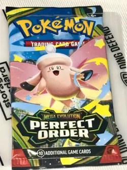 Pokemon Perfect Order Pack SEALED 🔥 Fresh Pull ⚡ Potential Chase 🎯 Art b8 - Image 1
