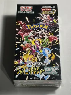 Pokemon Scarlet & Violet Shiny Treasure ex Booster Box sv4a Japanese Sealed - Image 1