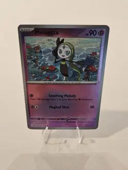 Meloetta 040/094 Reverse Holo Uncommon Phantasmal Flames Pokemon - Near Mint NM - Image 1