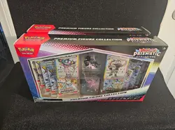 2 PACK! Pokemon TCG Prismatic Evolutions Premium Figure Collection Box Sealed - Image 1