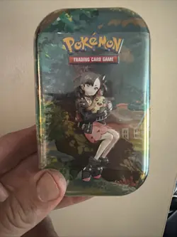 Pokemon TCG Marnie Morpeko Crown Zenith Mini Tin With 2 Booster Packs New Sealed - Image 1