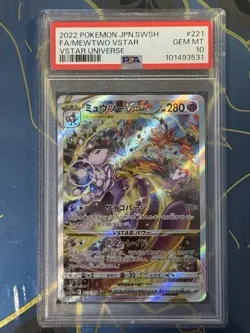 PSA 10 Charizard VSTAR 212/172 Mewtwo VSTAR 221/172 SAR Universe Japan Pokemon - Image 5