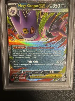 Pokemon TCG Mega Gengar Ex 056/094 Ultra Rare NM-MT 2025 PFL - Image 1
