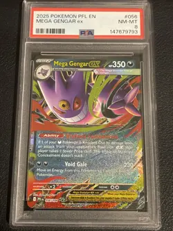 Pokemon TCG Mega Gengar Ex 056/094 Ultra Rare NM-MT 2025 PFL - Image 2