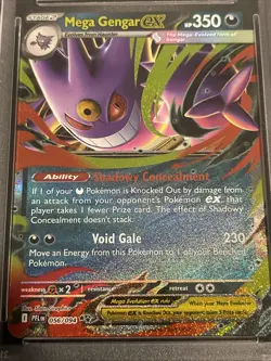 Pokemon TCG Mega Gengar Ex 056/094 Ultra Rare NM-MT 2025 PFL - Image 3