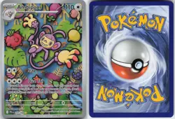 AMBIPOM 107/094 ILLUSTRATION RARE PHANTASMAL FLAMES POKEMON HOLO NM - Image 3