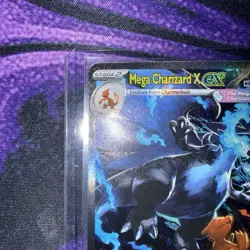 2025 Pokemon Phantasmal Flames MEGA CHARIZARD X EX #125/094 SIR English - Image 3