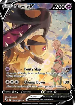 Mawile V TG17/TG30 - Pokemon TCG Silver Tempest Trainer Gallery - NM - Image 1