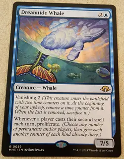 Dreamtide Whale - #59 Regular - Modern Horizons 3 - Mtg - Image 1