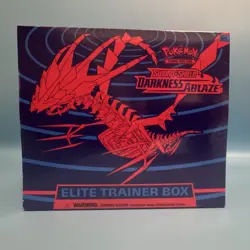 Pokemon TCG Sword & Shield Darkness Ablaze Elite Trainer Box Sealed - Image 1