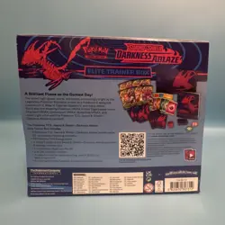 Pokemon TCG Sword & Shield Darkness Ablaze Elite Trainer Box Sealed - Image 3
